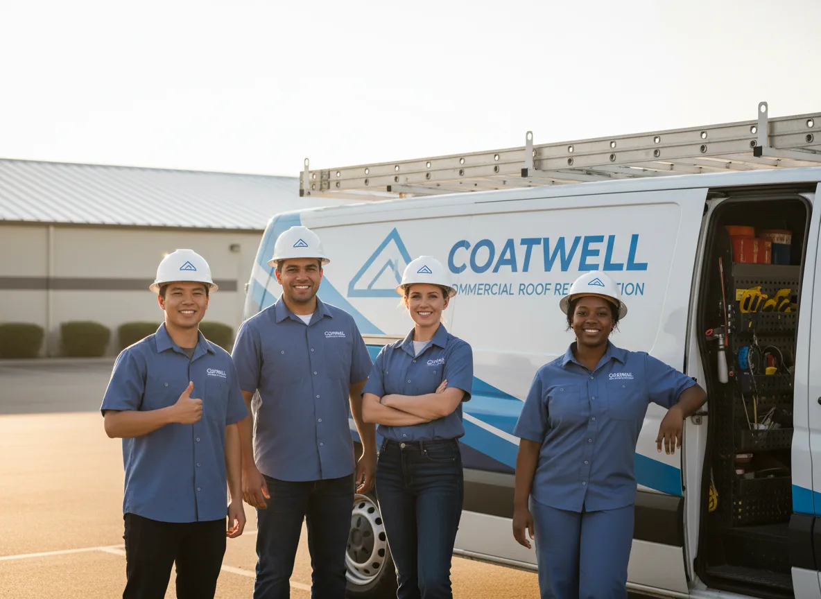 Commercial roof coating company in Woodbury, NJ